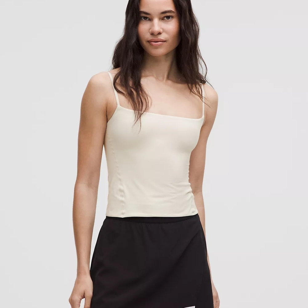 Lululemon Wundermost Tank Top Light Ivory Size Small